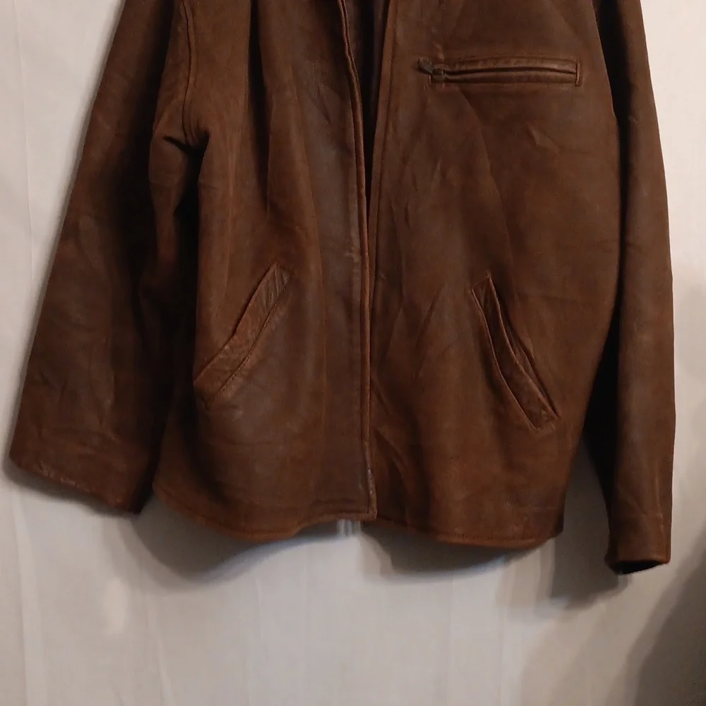 Leather Jacket Unbranded Size Xl